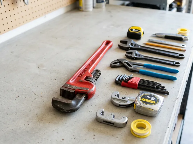 Professional plumbers in Leadwood, MO equipped with top-tier tools for residential and commercial plumbing services.